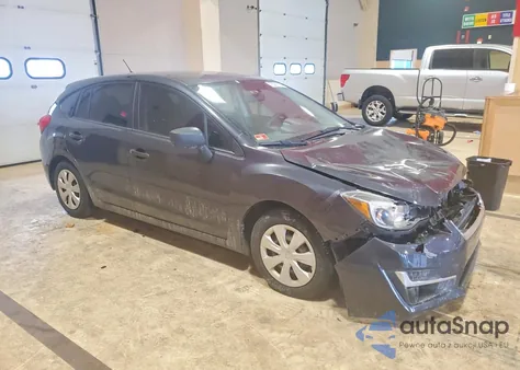 2015 Subaru Impreza z USA, uszkodzony, nr VIN JF1GPAA66F8287217